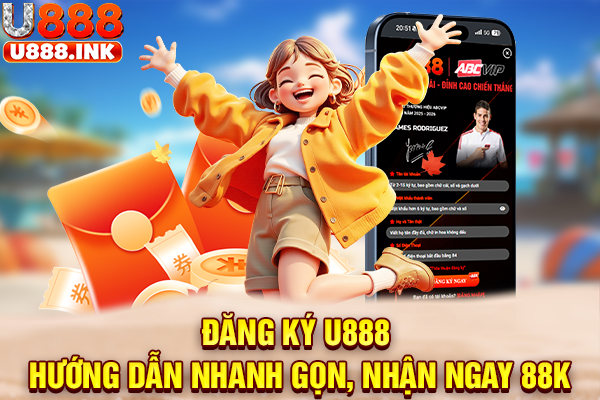 Đăng Ký U888 - Hướng Dẫn Nhanh Gọn, Nhận Ngay 88K