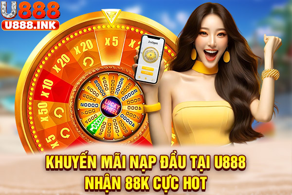 Khuyến mãi nạp đầu tại U888 nhận 88k cực hot